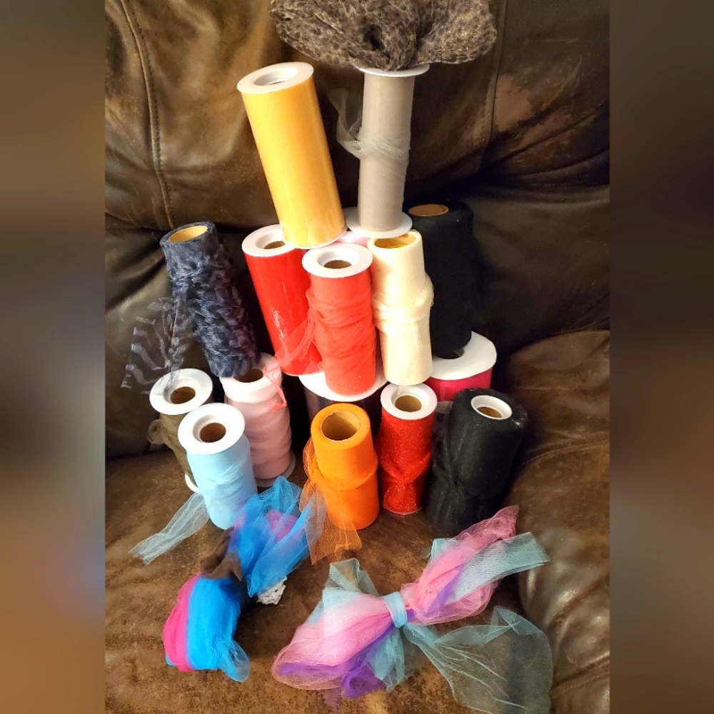 Tulle-Tutu supplies 17 rolls